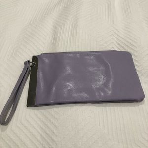 The Limited Purple Wristlet with Silver Detail
